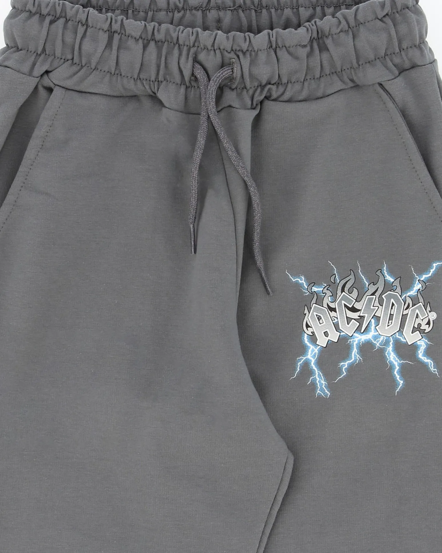 ACDC - PANTALONE TUTA GRIGIO PER RAGAZZI 10 - 14 ANNI