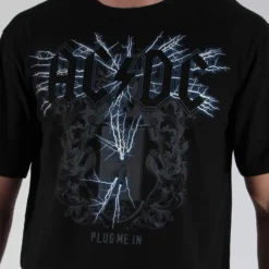 ACDC - UOMO TSHIRT MEZZA MANICA 100% COTONE