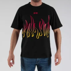 ACDC - UOMO TSHIRT MEZZA MANICA 100% COTONE