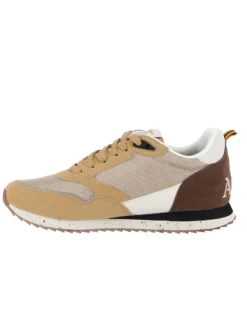 AERONAUTICA MILITARE - SNEAKERS MARRONE CHIARO, MARRONE SCURO, BIANCA E BEIGE - 288CT3545-94638