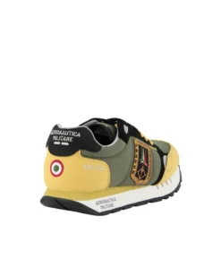 AERONAUTICA MILITARE - SNEAKERS GIALLA, VERDE E NERA - 292CT3331-94660