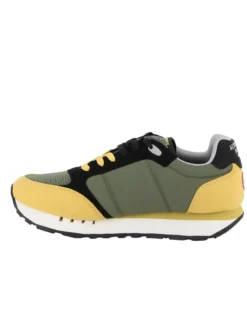 AERONAUTICA MILITARE - SNEAKERS GIALLA, VERDE E NERA - 292CT3331-94660