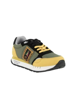 AERONAUTICA MILITARE - SNEAKERS GIALLA, VERDE E NERA - 292CT3331-94660