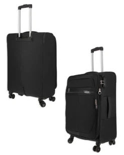 AMERICAN TOURISTER- DEEP DIVE TROLLEY TESSUTO 4 RUOTE CON COMBINAZIONE TSA