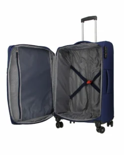 AMERICAN TOURISTER - TROLLEY MORBIDO 4 RUOTE CON COMBINAZIONE TSA