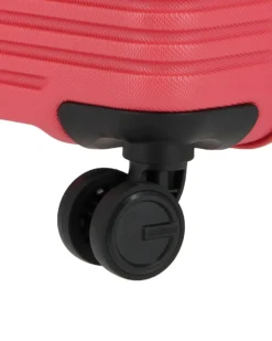 AMERICAN TOURISTER - TROLLEY ROSSO IN ABS 4 RUOTE CON COMBINAZIONE TSA