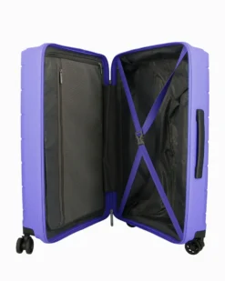 AMERICAN TOURISTER - TROLLEY VIOLA 4 RUOTE IN ABS CON COMBINAZIONE TSA