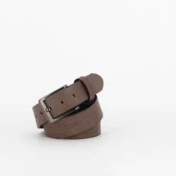 ARMATA DI MARE - Cinta da uomo beige in VERA PELLE