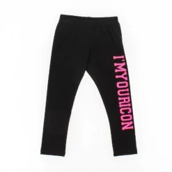 BACHATA - BIMBA LEGGINGS NERO/FUXIA