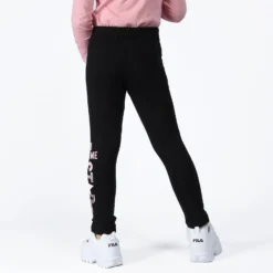 BACHATA - BIMBA LEGGINGS NERO/ROSA