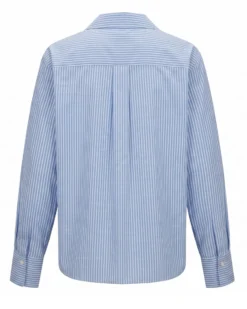 BACHATA - Camicia manica lunga celeste