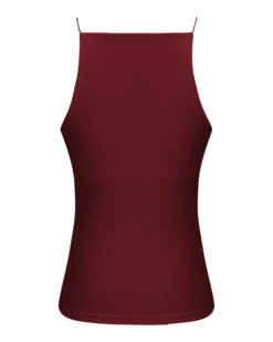 BACHATA - Canotta spalla stretta bordeaux