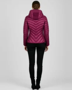 BACHATA - GIUBBINO 100GR FUXIA DA DONNA CON CAPPUCCIO