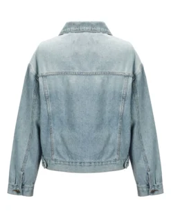 BACHATA - GIUBBINO JEANS DONNA CON STRAPPI E STRASS