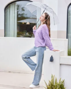BACHATA - Jeans chiaro con strass