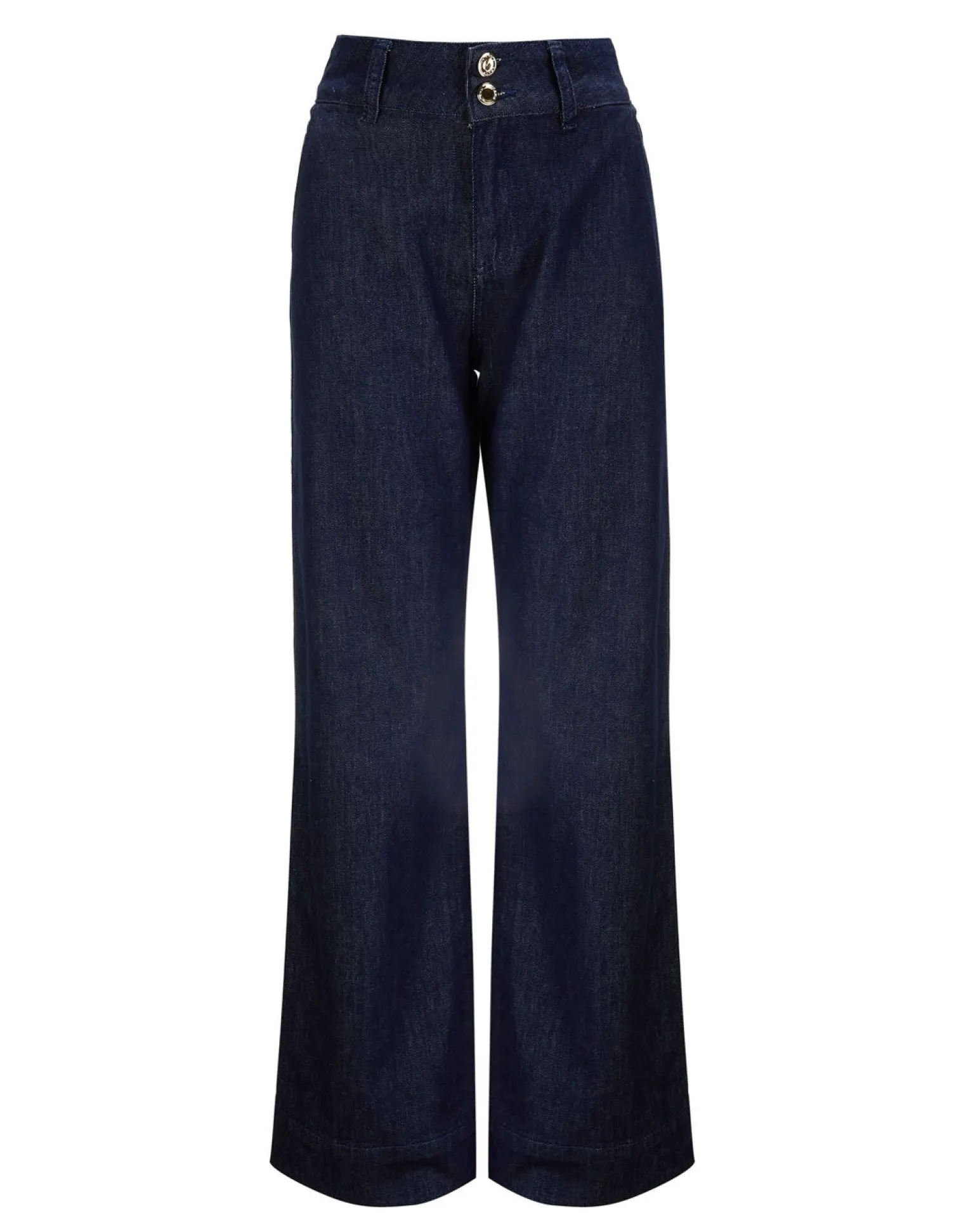 BACHATA - JEANS WIDE LEG IN DENIM SCURO DA DONNA