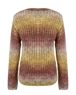 BACHATA - Maglia manica lunga multicolor lavorato a maglia da donna