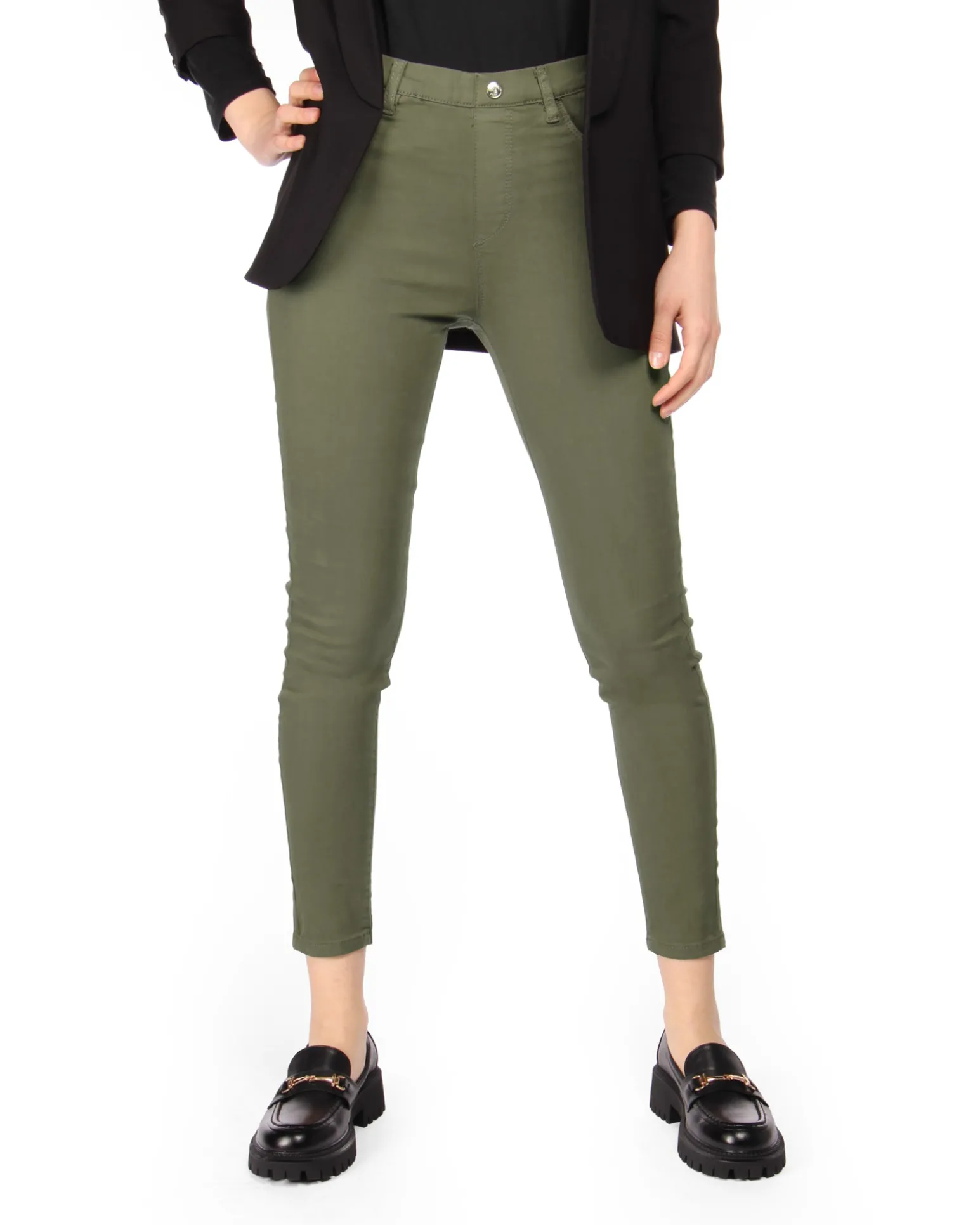 BACHATA - PANTALONE COTONE FINTO 5TASCHE
