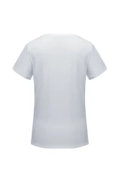 BACHATA - TSHIRT MANICA CORTA BIANCA CON STAMPA FARFALLA