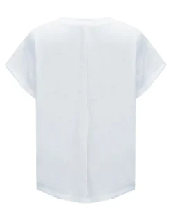 BACHATA - Tshirt manica corta bianca