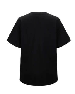 BACHATA -Tshirt manica corta con stampa fiori