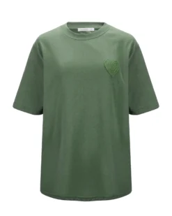 BACHATA - Tshirt manica corta con ricamo del cuore
