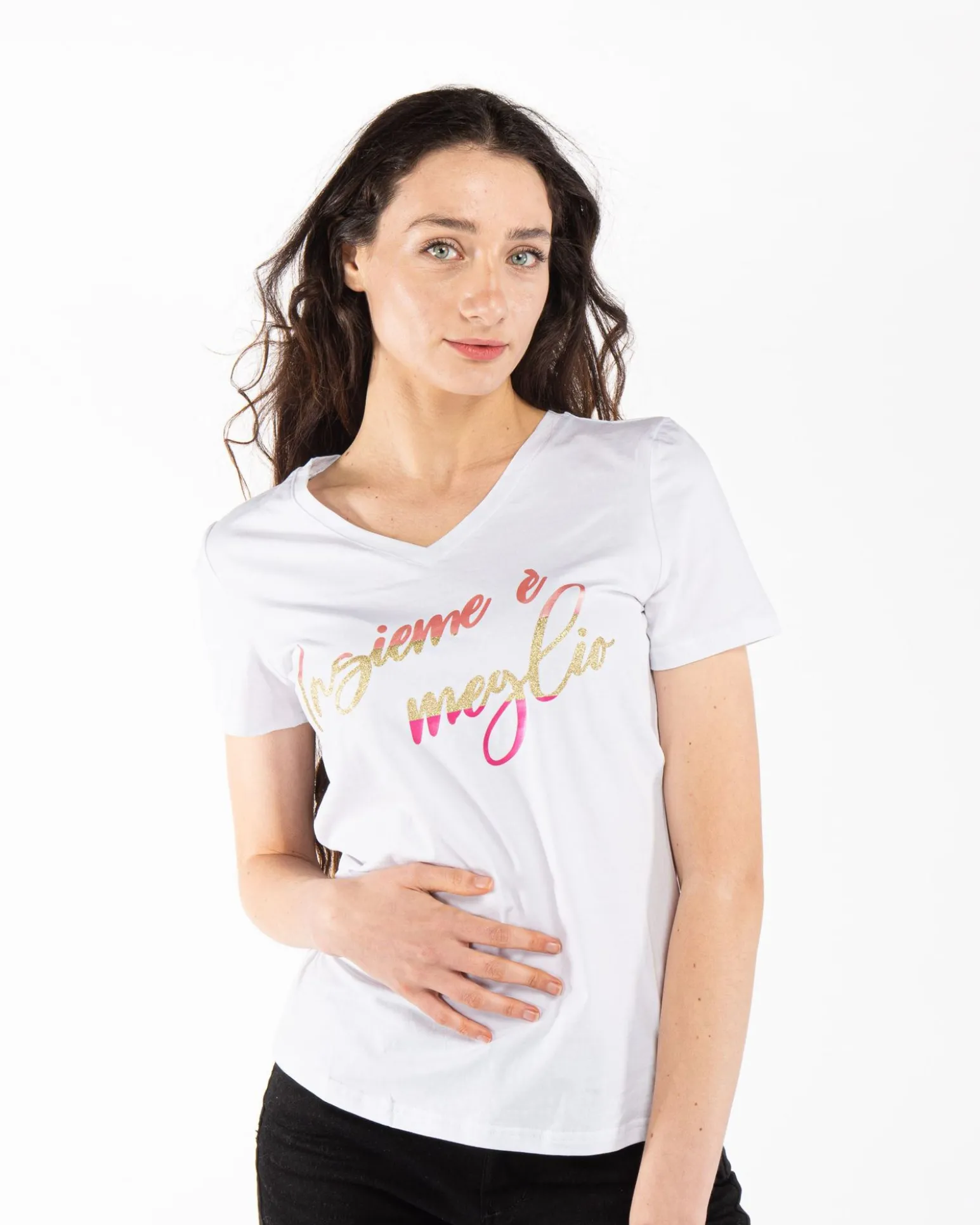 BACHATA - TSHIRT MANICA CORTA INSIEME E' MEGLIO