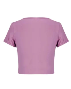 BACHATA - Tshirt manica corta mauve