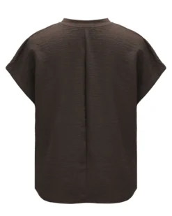 BACHATA - Tshirt manica corta marrone