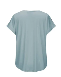 BACHATA - Tshirt manica corta verde azzurro
