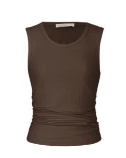 BACHATA - Tshirt smanicata marrone