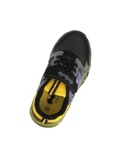 BATMAN - Sneakers nera da bambino con luci e strappo