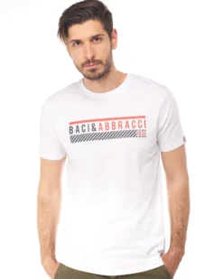 B&A - TSHIRT MEZZA MANICA STAMPA GRANDE