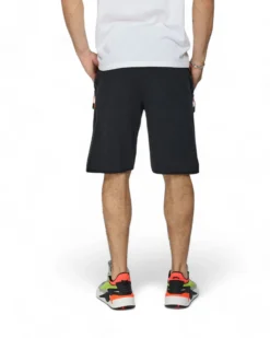 BERMUDA FELPA ZIP + STAMPA