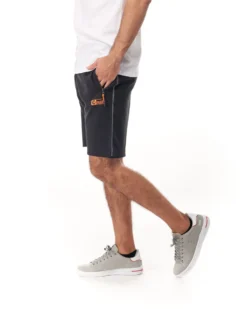 BERMUDA IN FELPA CON ZIP