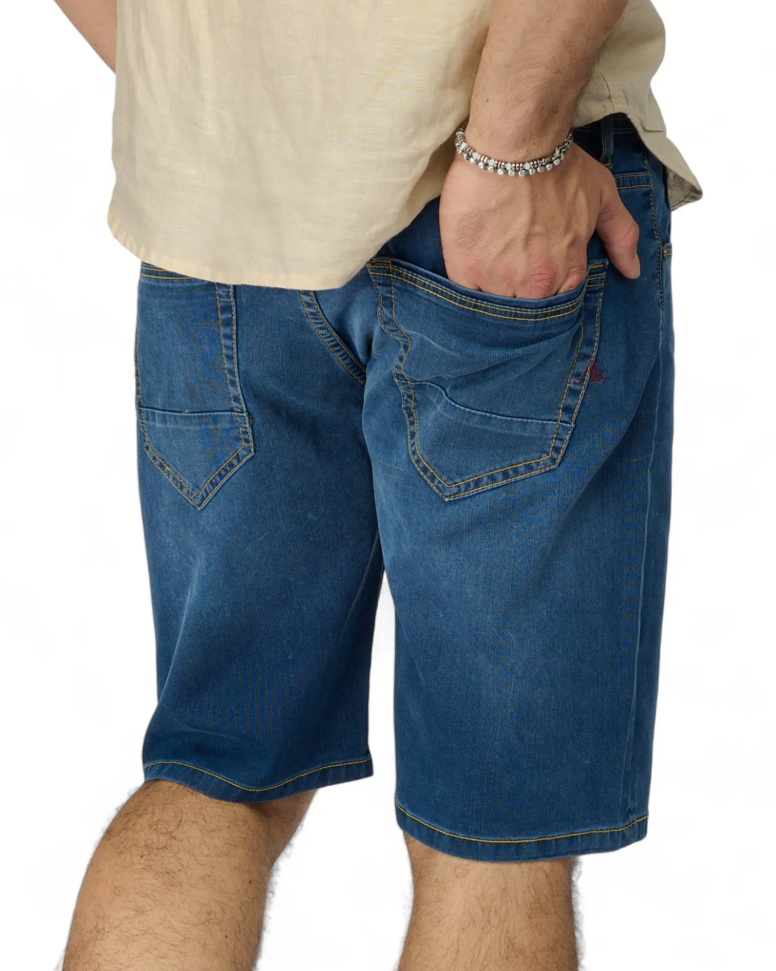 BERMUDA JEANS PIQUET