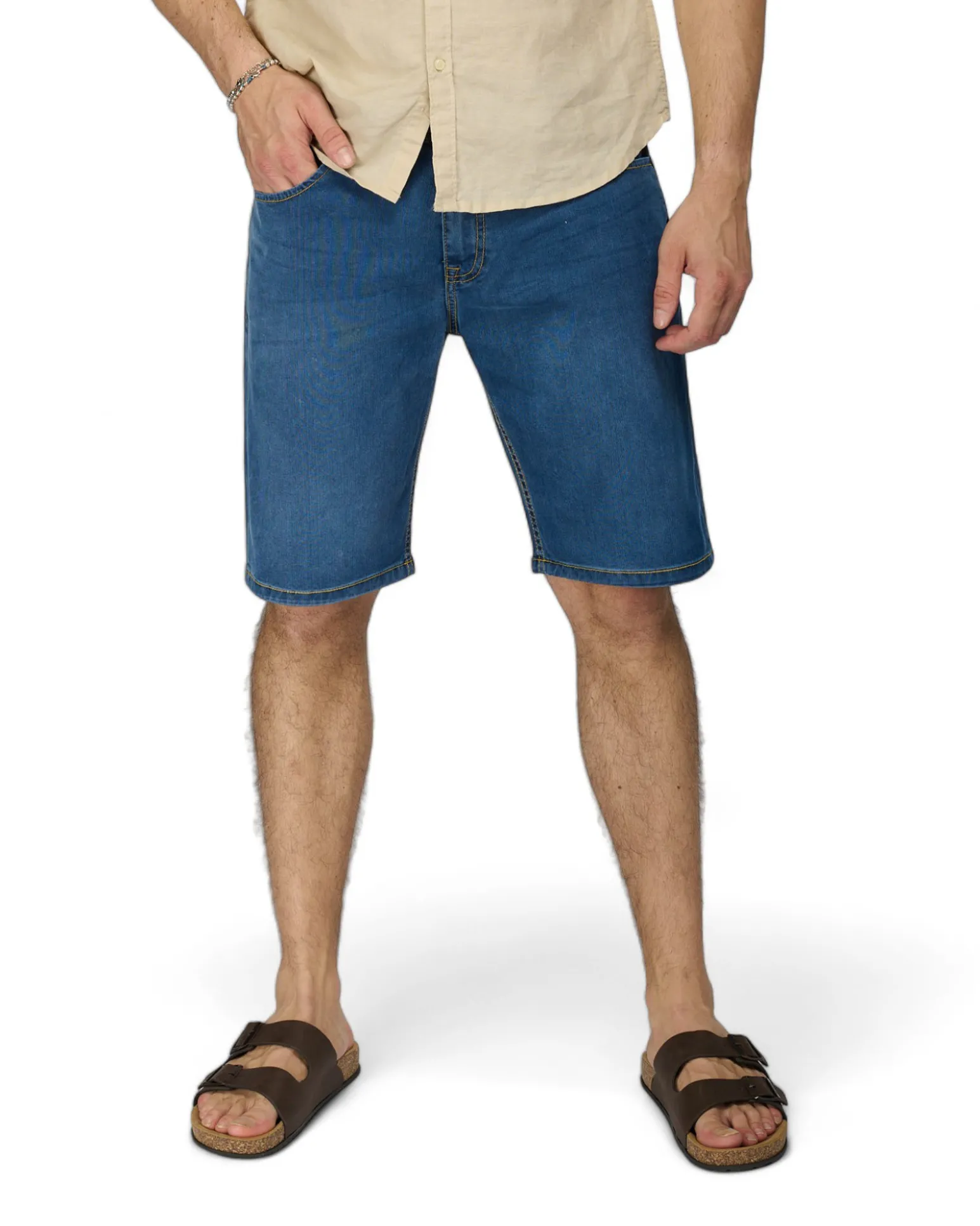 BERMUDA JEANS PIQUET