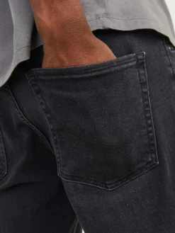 BERMUDA JEANS RICK DETAIL AM 609 BLACK D