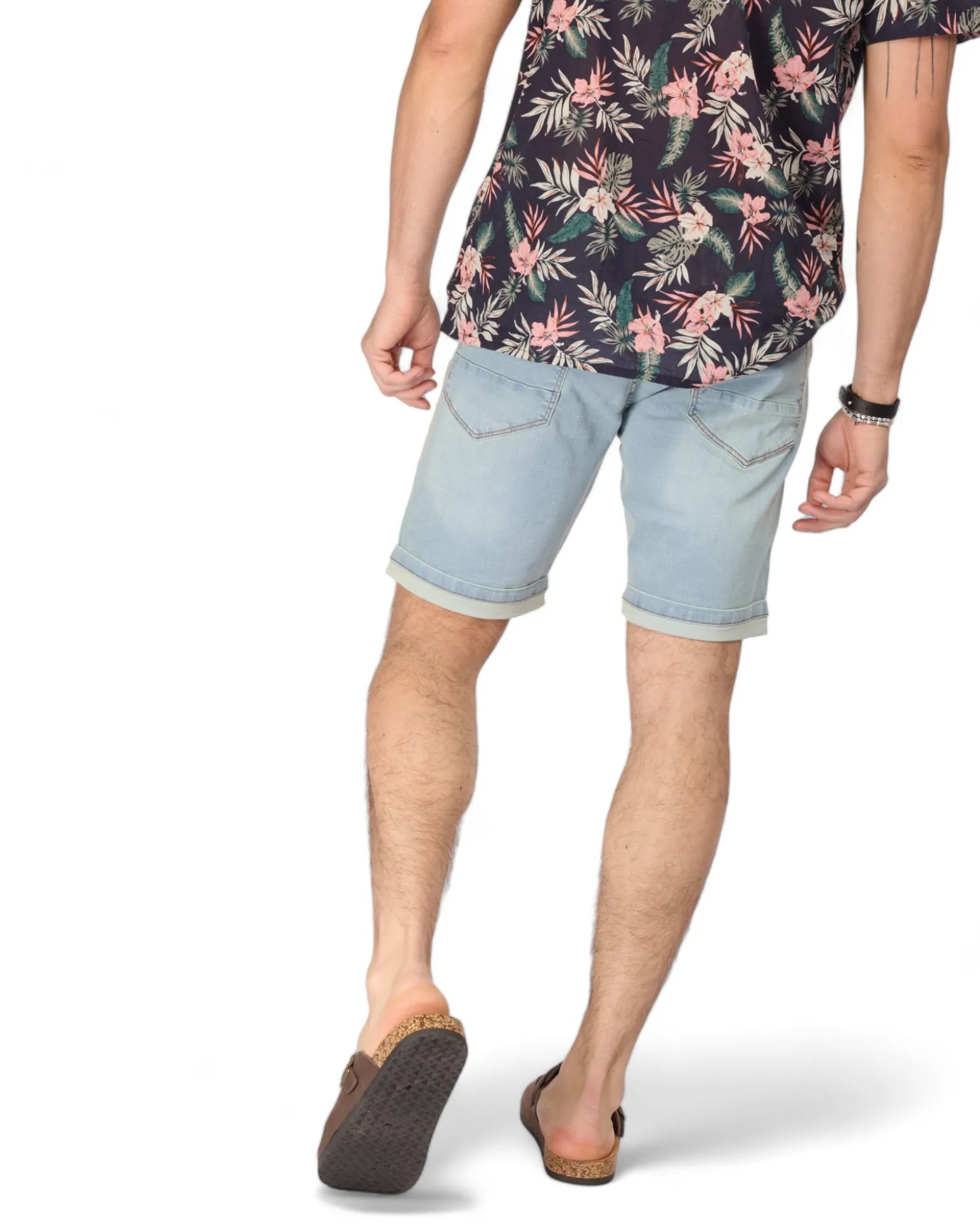 BERMUDA JEANS 5 TASCHE