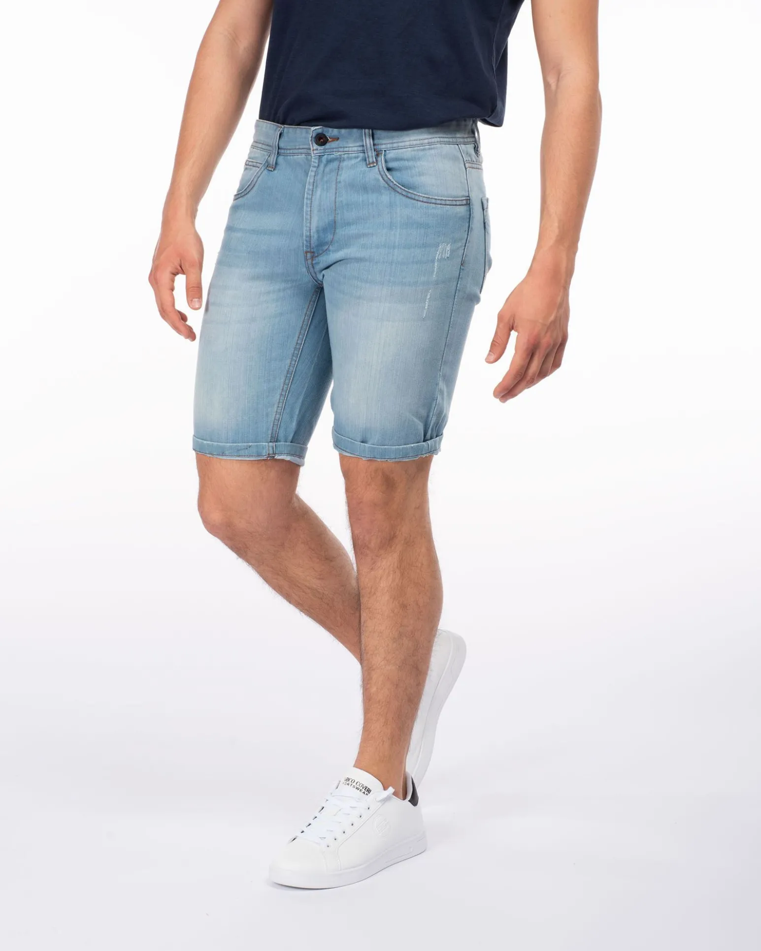 BERMUDA JEANS 5 TASCHE