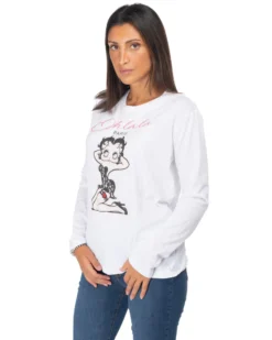 BETTY BOOP - DONNA MAGLIA MANICA LUNGA