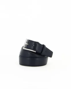 BIAGIOTTI - Cinta uomo blu in VERA PELLE