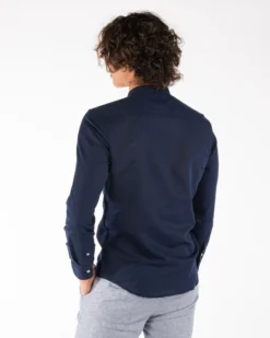 BLUE LEMON - CAMICIA MANICA LUNGA LINO COREANO
