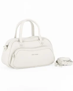 BORSA A MANO 2MAN. C/2ZIP+SCOMP. FRONT.