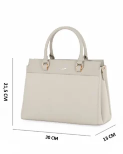 BORSA A MANO 2MANICI SAFFIANO