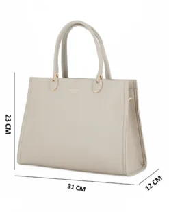 BORSA A MANO 2MANICI SAFFIANO
