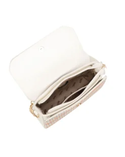 BORSA A SPALLA CON PATTINA