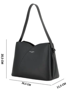 BORSA A SPALLA 1MANICO BORDO A V