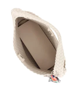 BORSA A SPALLA 1MAN.INTRECC. C/FOULARD