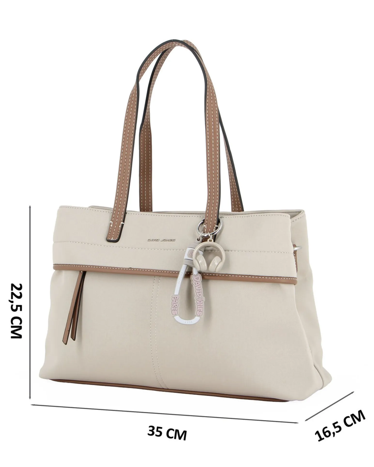 BORSA A SPALLA 2MAN.+TASCA FRONT.+CHARM